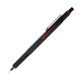 Ołówek automatyczny Rotring 600 - 0,7 mm, metalowy, czarny