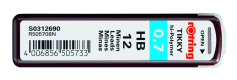 Grafity do ołówków Rotring Tikky 0,7 mm HB - 12 grafitów