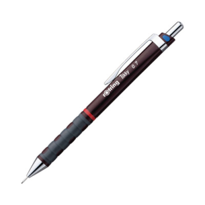 Ołówek automatyczny Rotring Tikky CC - 0,7 mm, bordowy