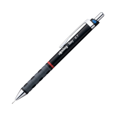 Ołówek automatyczny Rotring Tikky CC - 0,7 mm, czarny