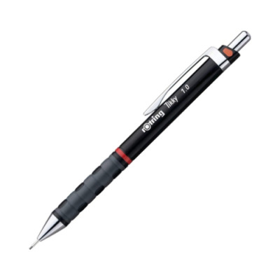 Ołówek automatyczny Rotring Tikky CC - 1,0 mm, czarny