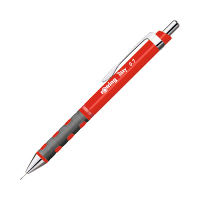 Ołówek automatyczny Rotring Tikky 0,7 mm, czerwony