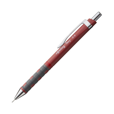 Ołówek automatyczny Rotring Tikky 0,5 mm,  ceglasty korpus