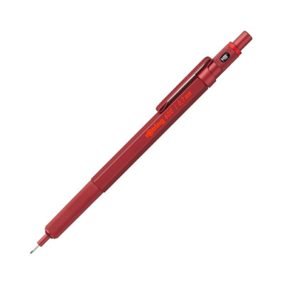 Ołówek automatyczny Rotring 600 0,7 mm, czerwony