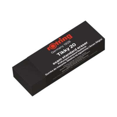 Gumka Rotring Tikky 20 czarna, ołówkowa