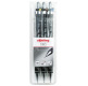 Zestaw 3 ołówków automatycznych Rotring Tikky Czarne 0.35/ 0.5/ 0.7 mm