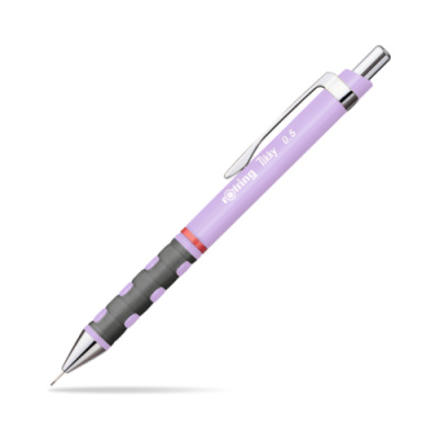 Ołówek automatyczny Rotring Tikky 0,5 mm, neon LILIOWY