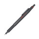 Ołówek automatyczny Rotring 600 - 0,5 mm HB, metalowy, Grafit