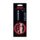 Ołówek automatyczny Rotring Tikky 0,5 mm, czarny + 12 szt grafitów