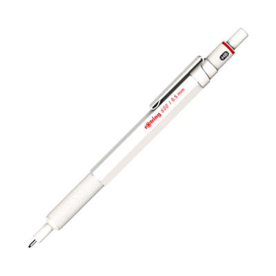 Ołówek automatyczny Rotring 600 - 0,5 mm, metalowy, perłowy