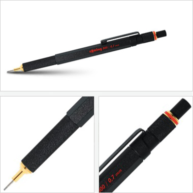 Ołówek grawitacyjny Tikky III Rotring 800 0,7 czarny Ołówek grawitacyjny Tikky III Rotring 800 0,7 czarny