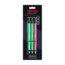 Zestaw Rotring Trio - 3 ołówki Visuclick 0,7