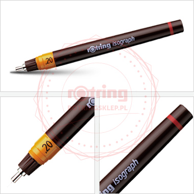 Isograph 0,20mm - Rotring Isograf Isograph 0,20mm - Rotring Isograf