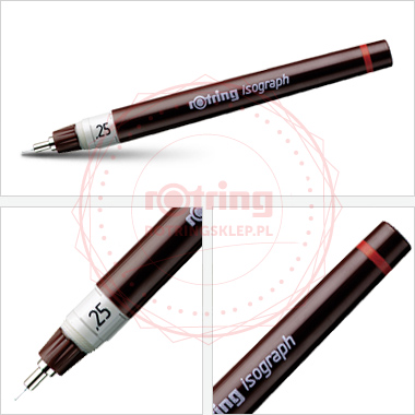 Isograph 0,25mm - Rotring Isograf Isograph 0,25mm - Rotring Isograf