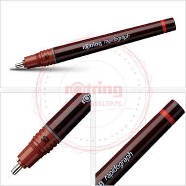 Rapidograph 0,10mm - Rotring rapidograf Rapidograph 0,10mm - Rotring rapidograf