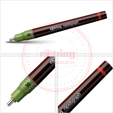 Rapidograph 0,30mm - Rotring rapidograf Rapidograph 0,30mm - Rotring rapidograf