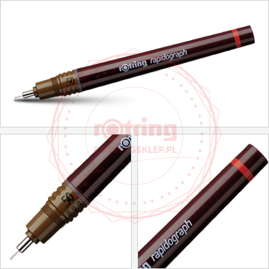 Rapidograph 0,50mm - Rotring rapidograf Rapidograph 0,50mm - Rotring rapidograf