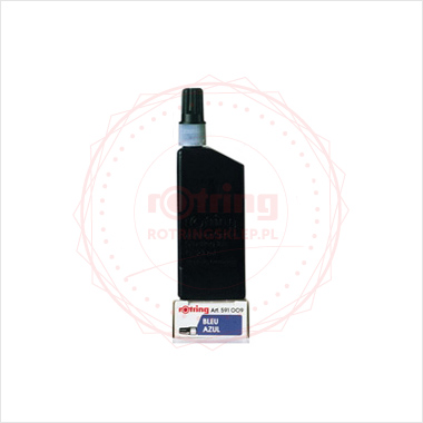 Tusz do tuszografów Rotring 23ml, kolor: niebieski Tusz do tuszografów Rotring 23ml, kolor: niebieski