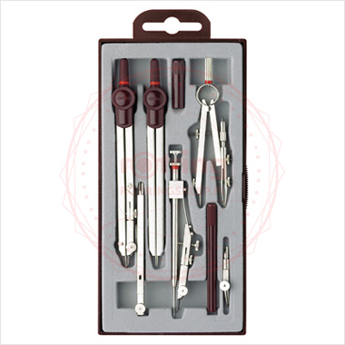 Zestaw cyrkli Centro Rotring - 8 elementów Zestaw cyrkli Centro Rotring - 8 elementów