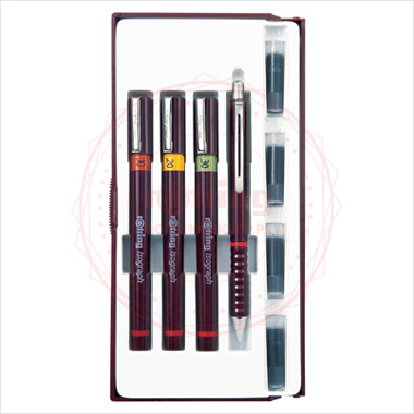 Zestaw isografów Rotring Combi Junior 0.1/0.2/0.3 Zestaw isografów Rotring Combi Junior 0.1/0.2/0.3