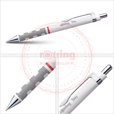 Długopis Rotring Tikky III biały korpus Długopis Rotring Tikky III biały korpus