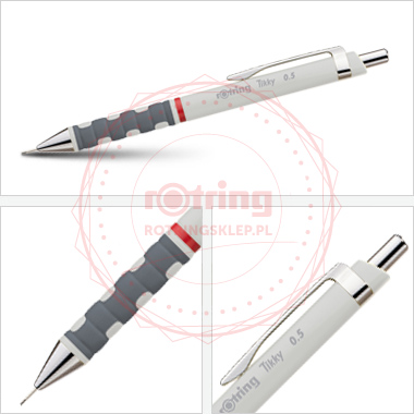 Ołówek automatyczny Rotring Tikky III 0,5, szary korpus Ołówek automatyczny Rotring Tikky III 0,5, szary korpus